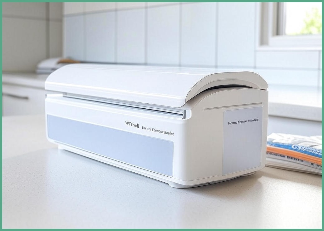 위즈웰 스마트 진공포장기 WH6010W + 진공포장비닐 10p