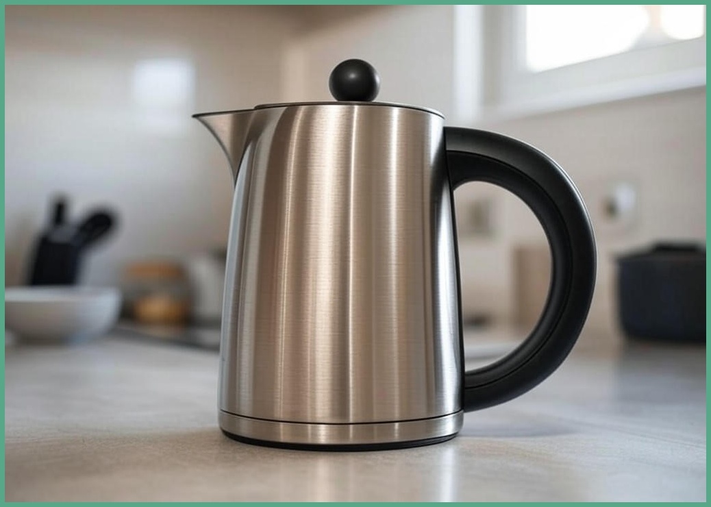 키친플라워 알파 스텐 304 전기 주전자 1.8L