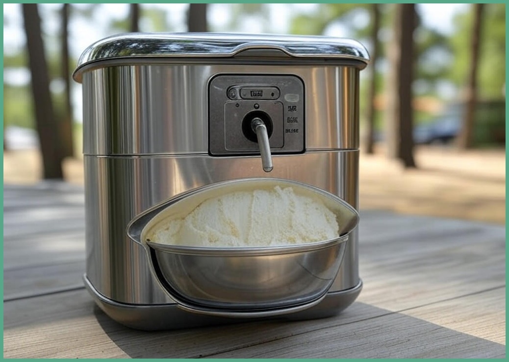 프리미엄 철판 아이스크림 메이커 얼음기계 제빙기 미니휴대용 캠핑용 요거트볶음 스테인리스 아이스크림팬