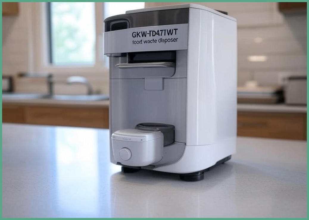 헤이홈 AI 앱연동 가정용 건조 분쇄 음식물처리기, GKW-FD471WT, 단일색상 - 이미지 1